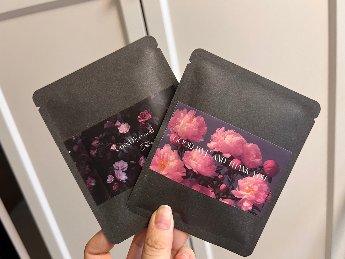 Flower Farewell Drip Bag (Dark)